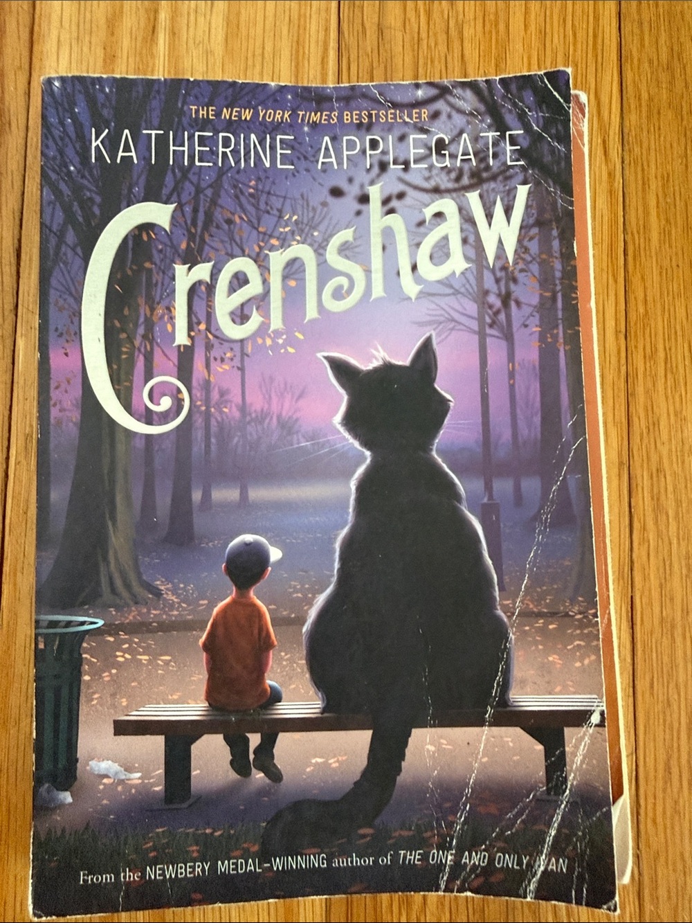 Crenshaw - Purple Cover Book